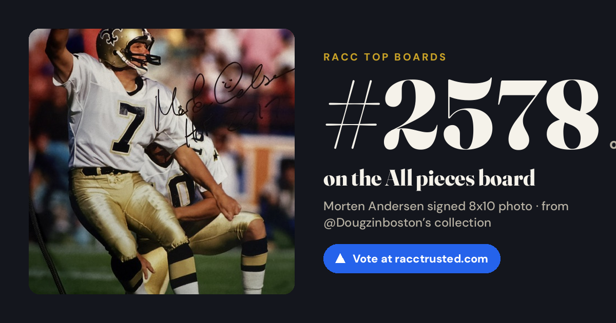 Share card: #2578 of 2578 on the All pieces board