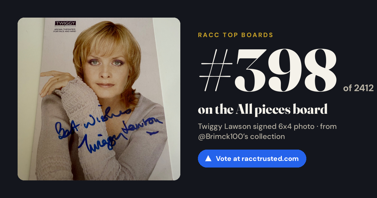 Share card: #398 of 2412 on the All pieces board