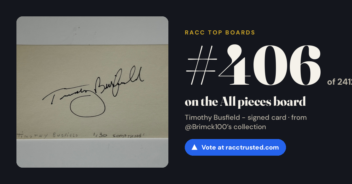 Share card: #406 of 2412 on the All pieces board