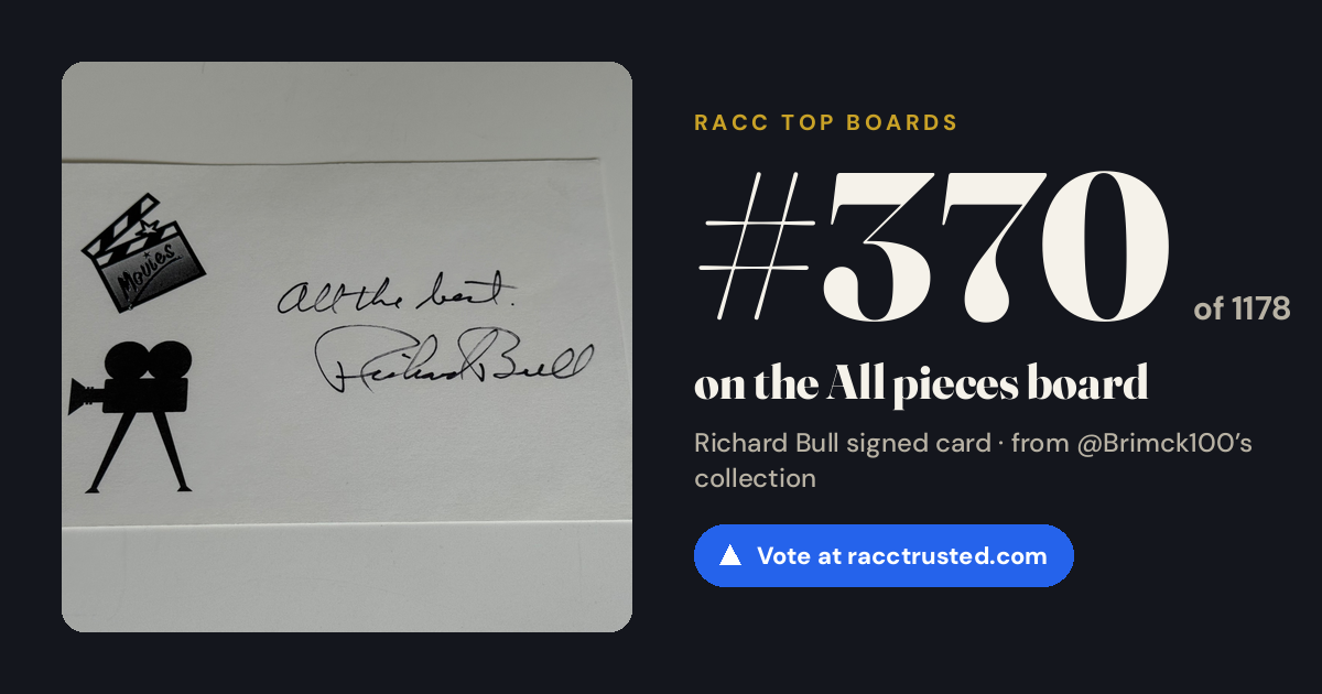 Share card: #370 of 1178 on the All pieces board