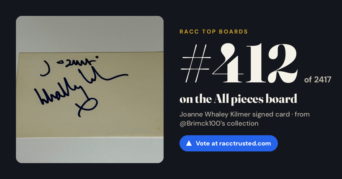 Share card: #412 of 2417 on the All pieces board