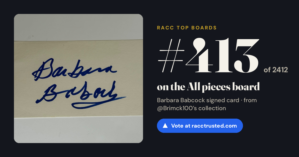 Share card: #413 of 2412 on the All pieces board