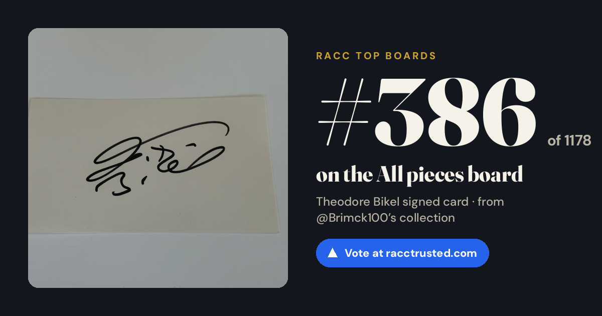Share card: #386 of 1178 on the All pieces board