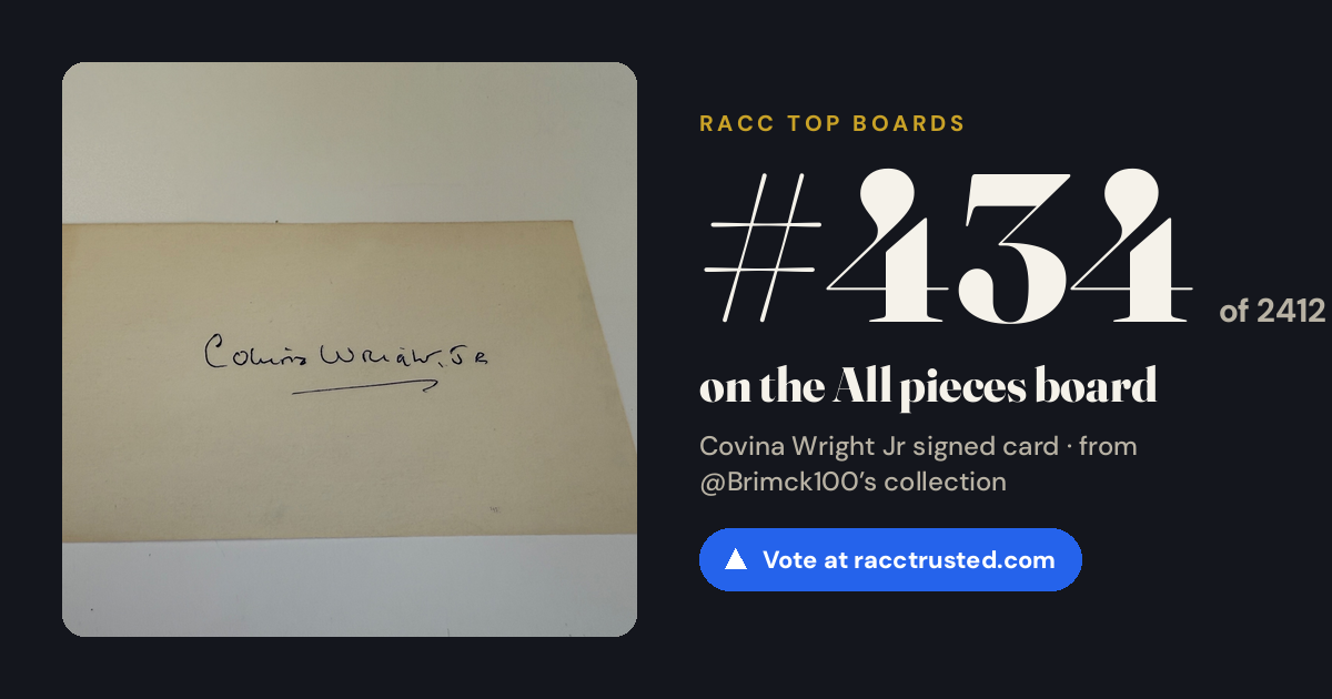 Share card: #434 of 2412 on the All pieces board