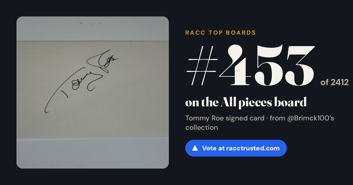 Share card: #453 of 2412 on the All pieces board