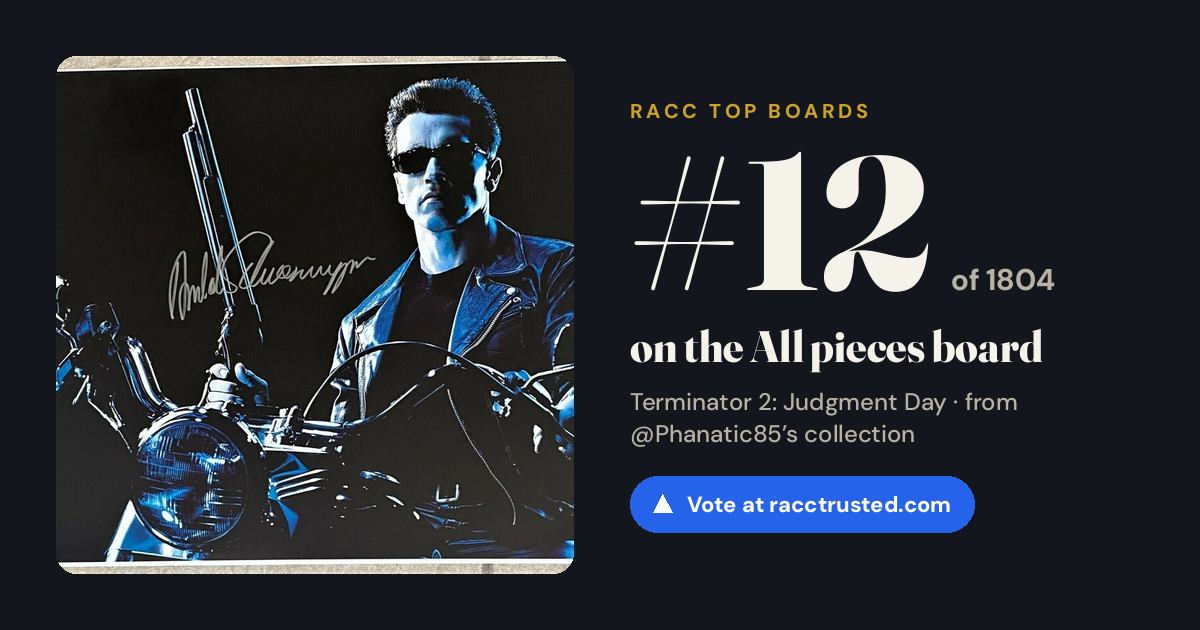 Share card: #12 of 1804 on the All pieces board