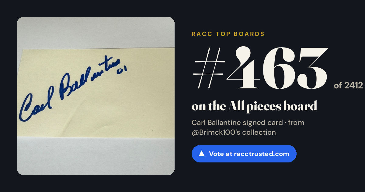 Share card: #463 of 2412 on the All pieces board