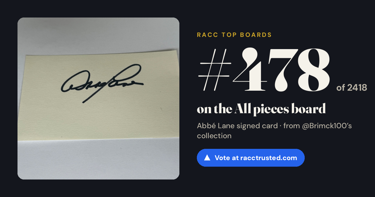 Share card: #478 of 2418 on the All pieces board