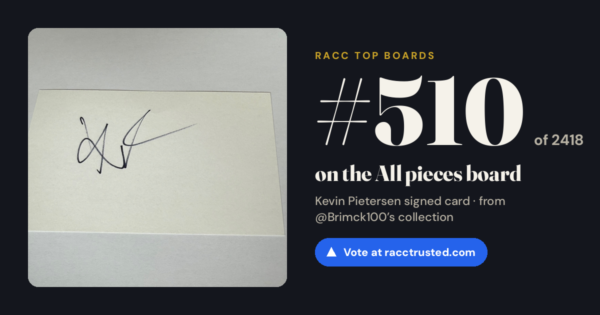 Share card: #510 of 2418 on the All pieces board