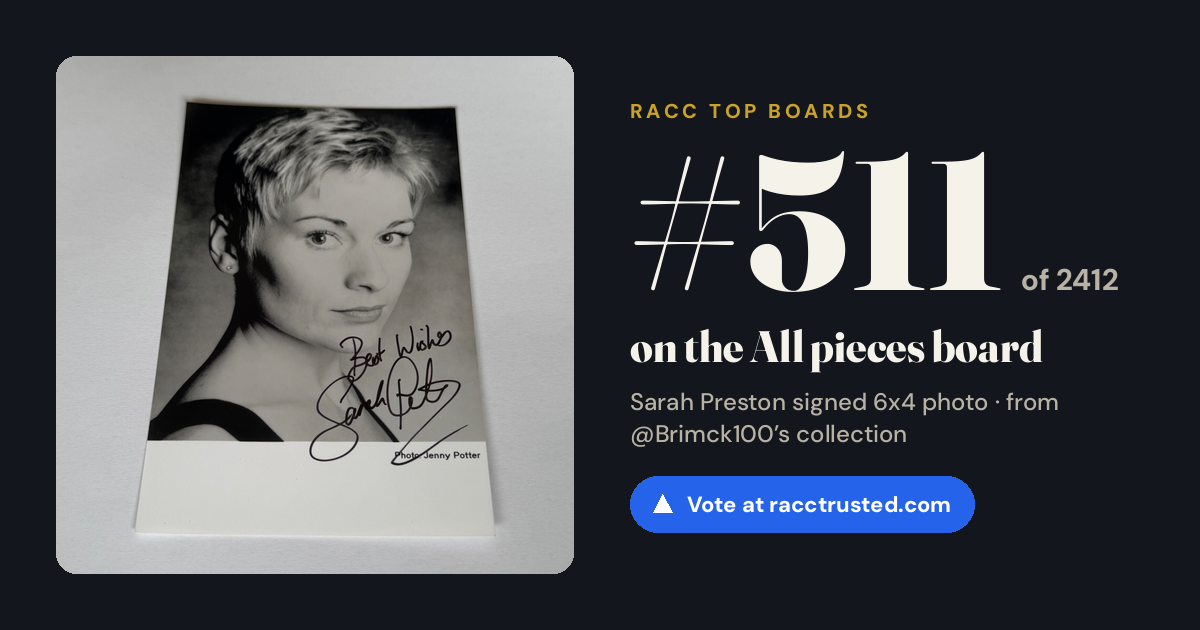 Share card: #511 of 2412 on the All pieces board