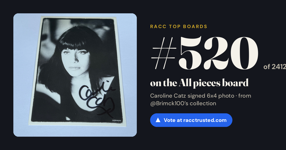 Share card: #520 of 2412 on the All pieces board