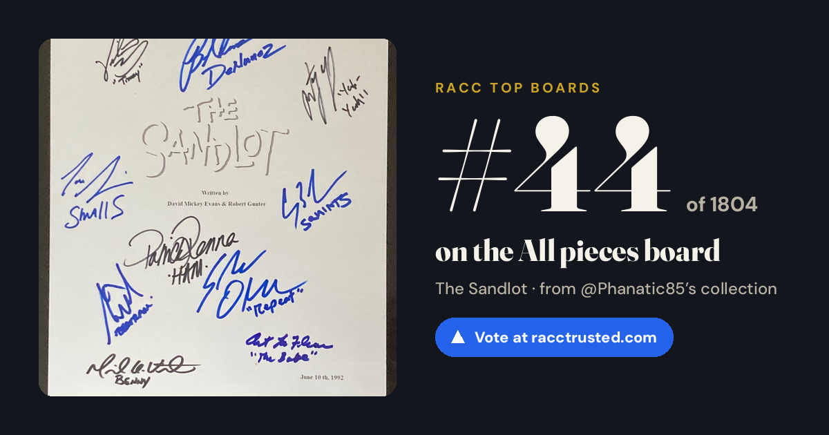 Share card: #44 of 1804 on the All pieces board