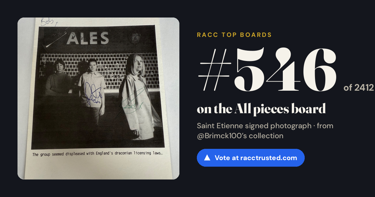 Share card: #546 of 2412 on the All pieces board