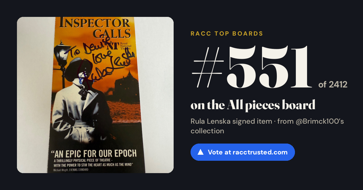 Share card: #551 of 2412 on the All pieces board