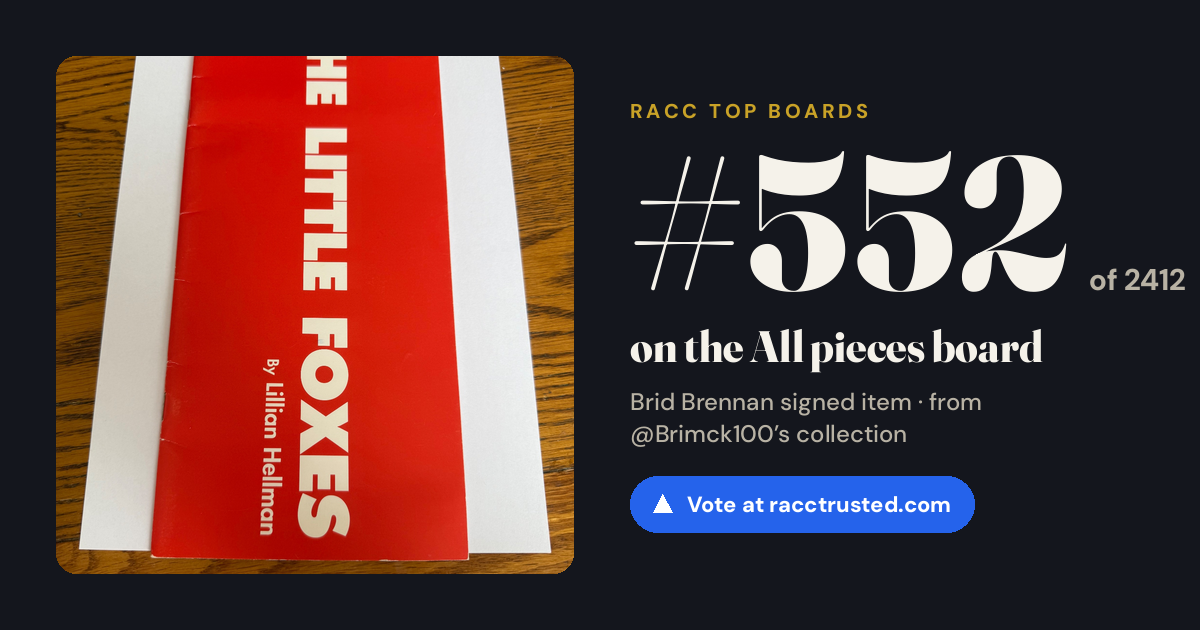 Share card: #552 of 2412 on the All pieces board