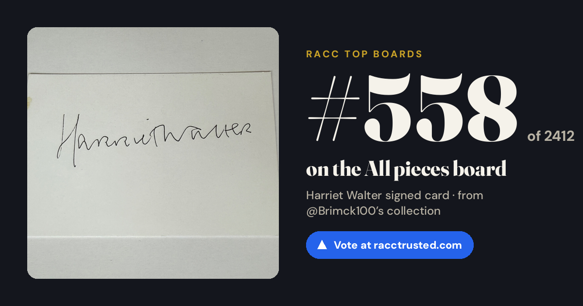 Share card: #558 of 2412 on the All pieces board