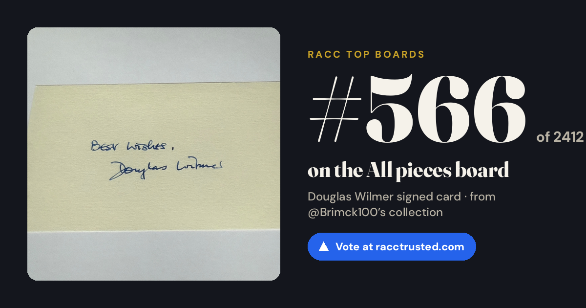 Share card: #566 of 2412 on the All pieces board
