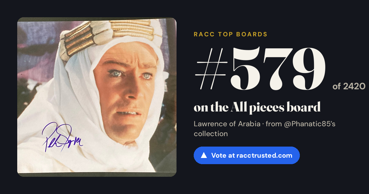 Share card: #579 of 2420 on the All pieces board