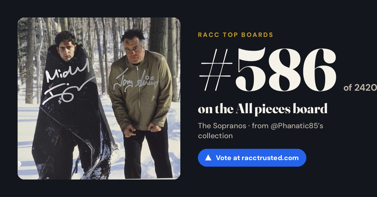 Share card: #586 of 2420 on the All pieces board
