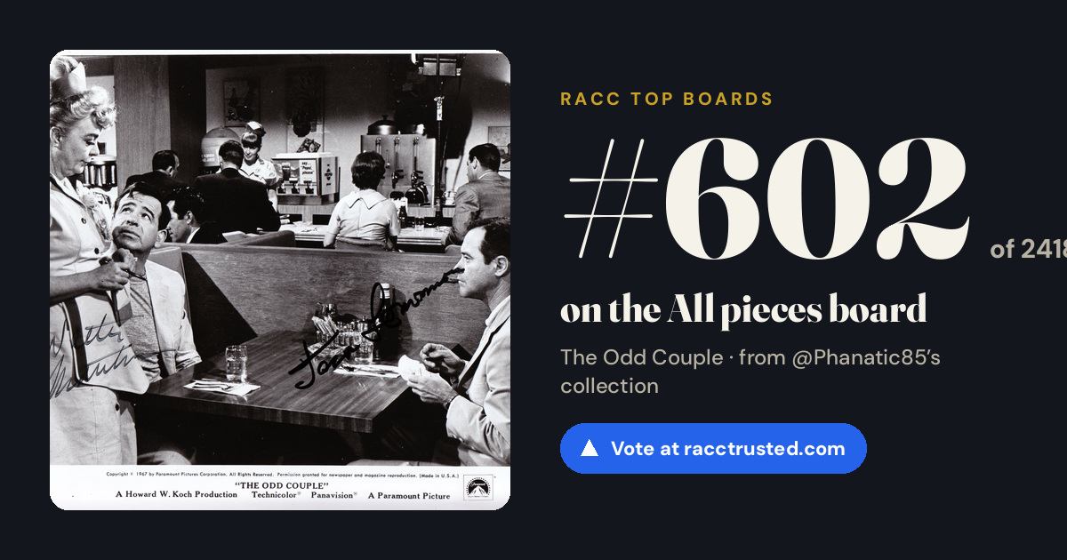 Share card: #602 of 2418 on the All pieces board