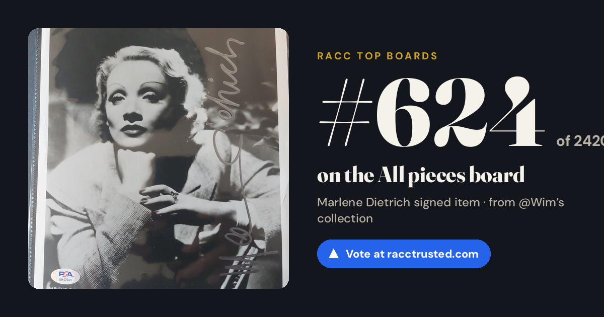 Share card: #624 of 2420 on the All pieces board
