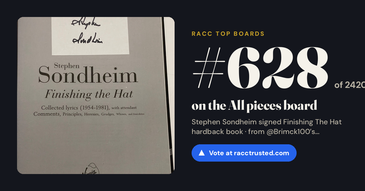 Share card: #628 of 2420 on the All pieces board