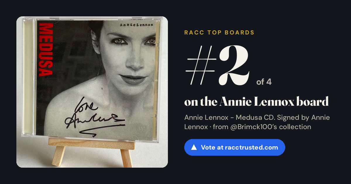Share card: #2 of 4 on the Annie Lennox board