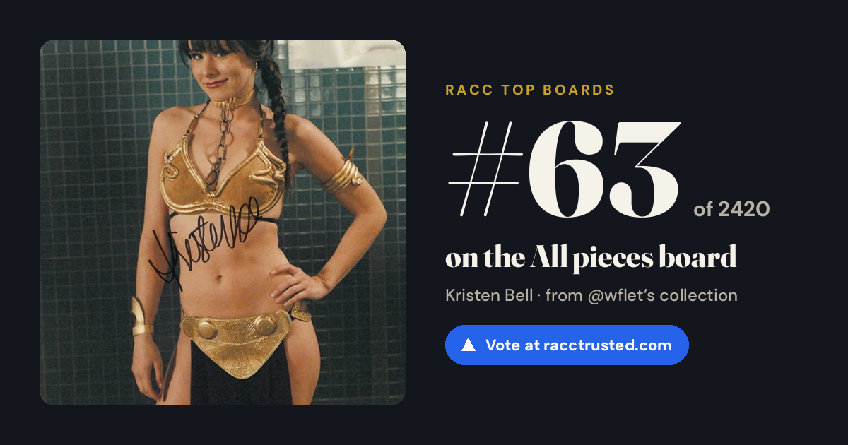 Share card: #63 of 2420 on the All pieces board