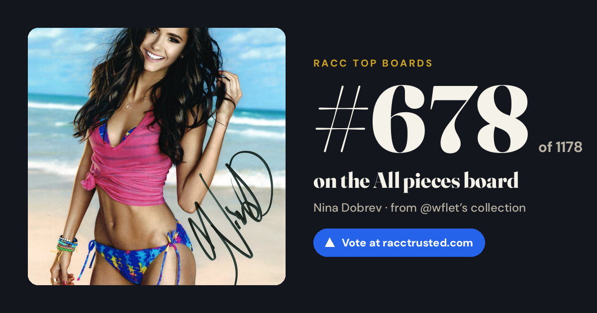 Share card: #678 of 1178 on the All pieces board