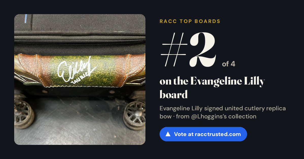 Share card: #2 of 4 on the Evangeline Lilly board