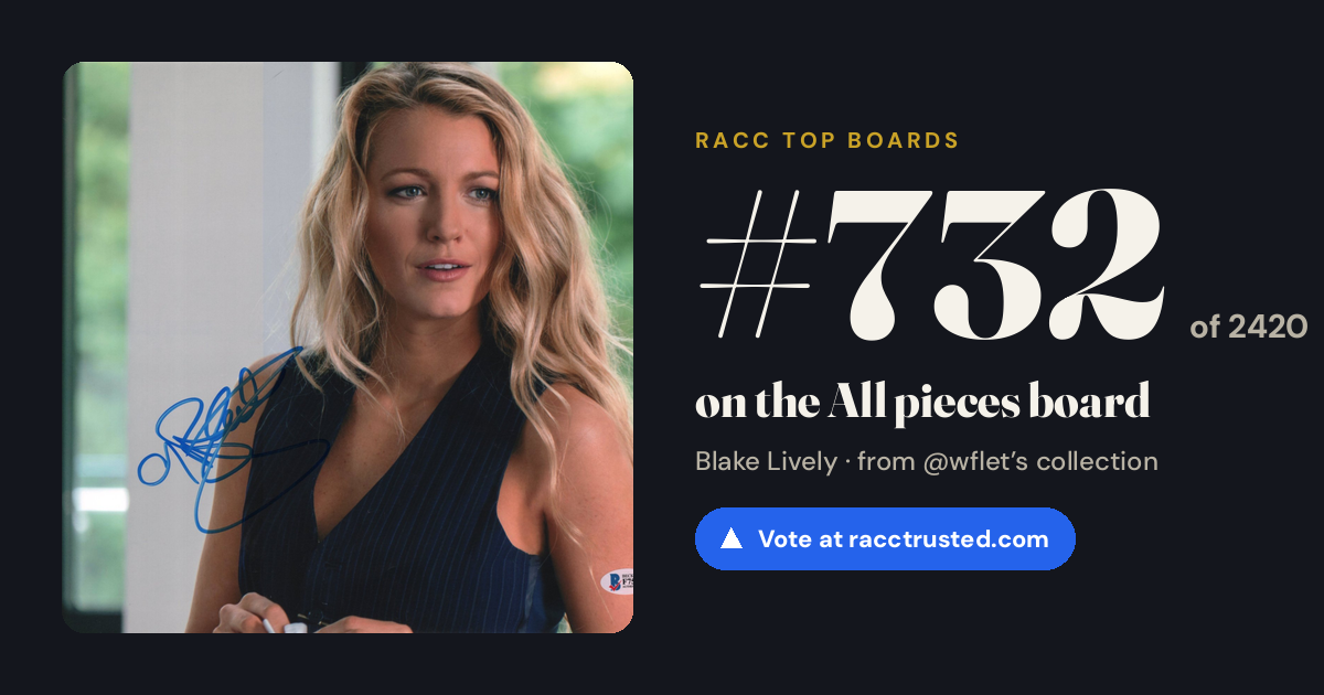 Share card: #732 of 2420 on the All pieces board