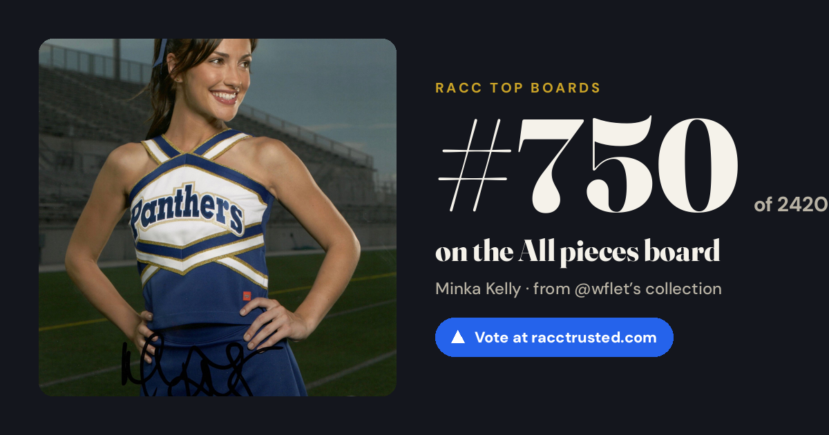 Share card: #750 of 2420 on the All pieces board