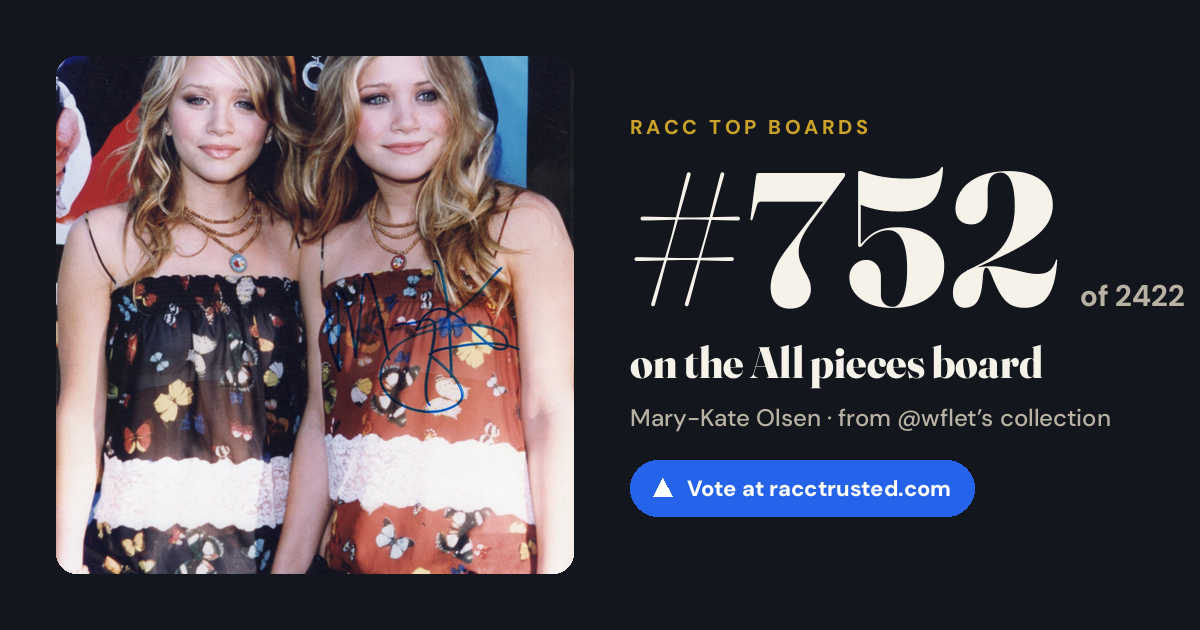Share card: #752 of 2422 on the All pieces board