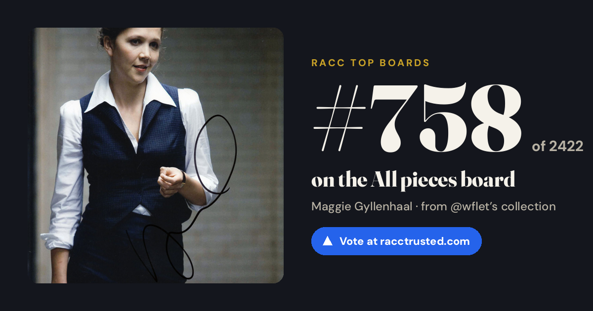 Share card: #758 of 2422 on the All pieces board