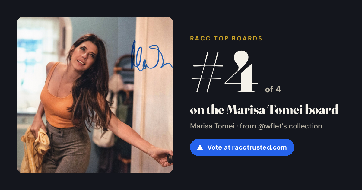 Share card: #4 of 4 on the Marisa Tomei board