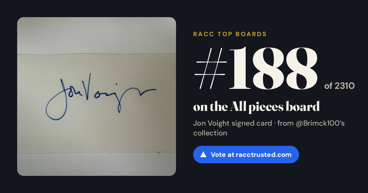 Share card: #188 of 2304 on the All pieces board