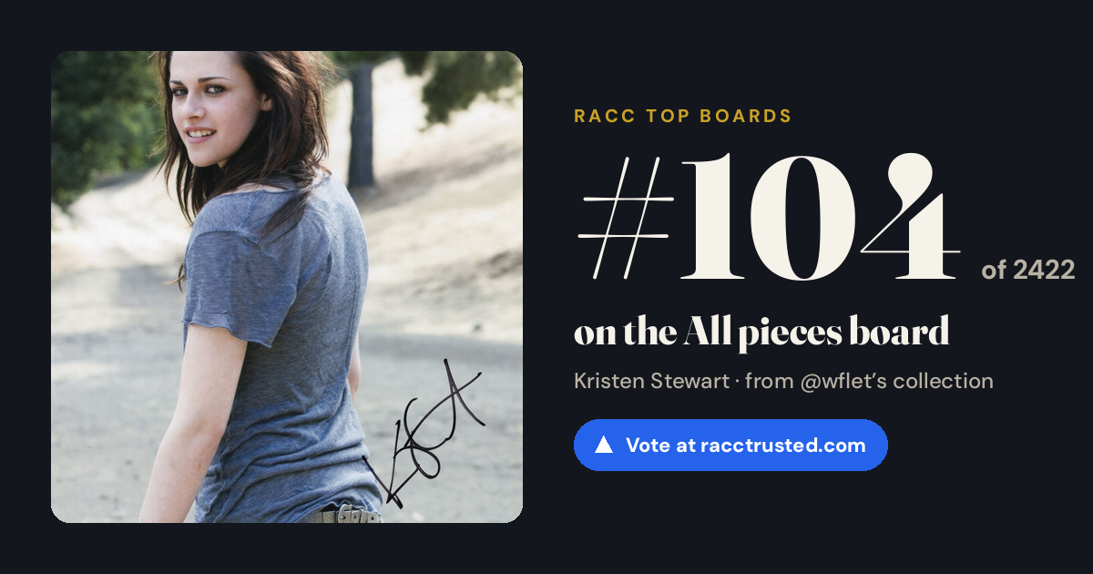 Share card: #104 of 2422 on the All pieces board