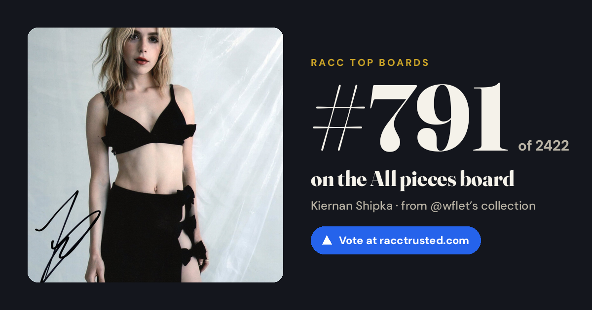 Share card: #791 of 2420 on the All pieces board