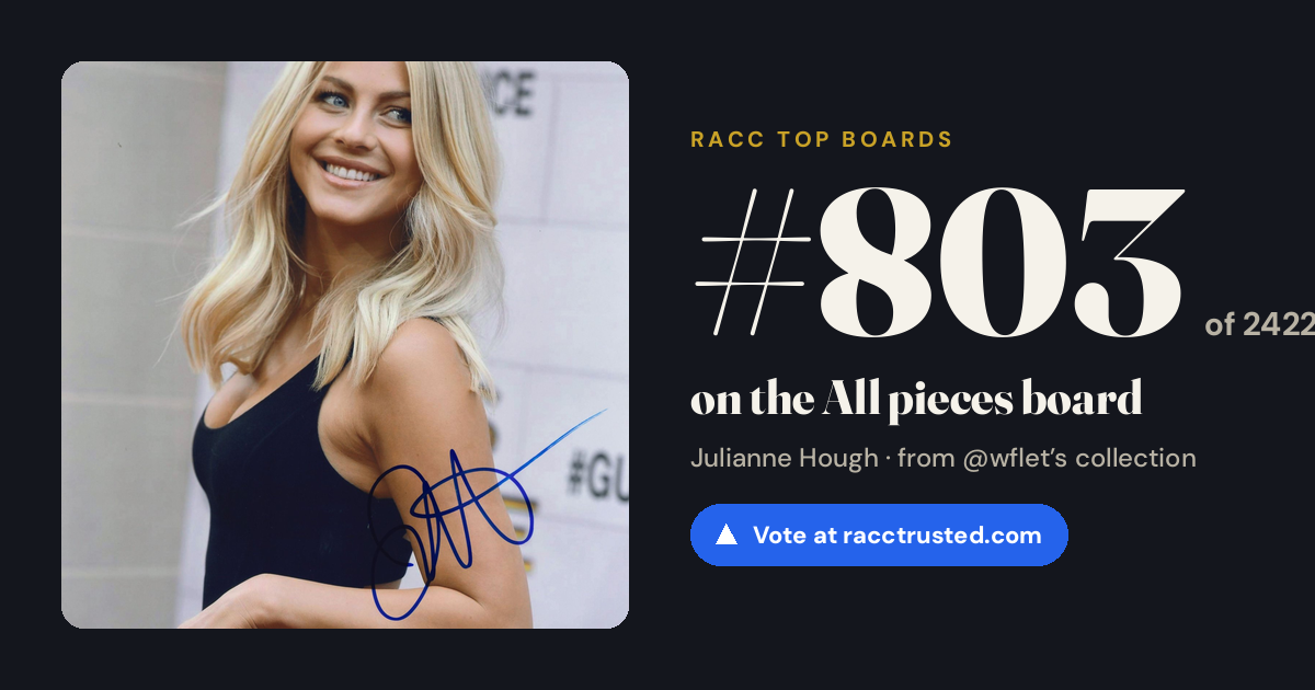 Share card: #803 of 2420 on the All pieces board