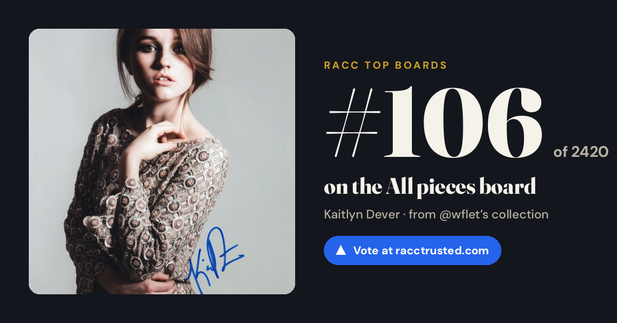 Share card: #106 of 2420 on the All pieces board