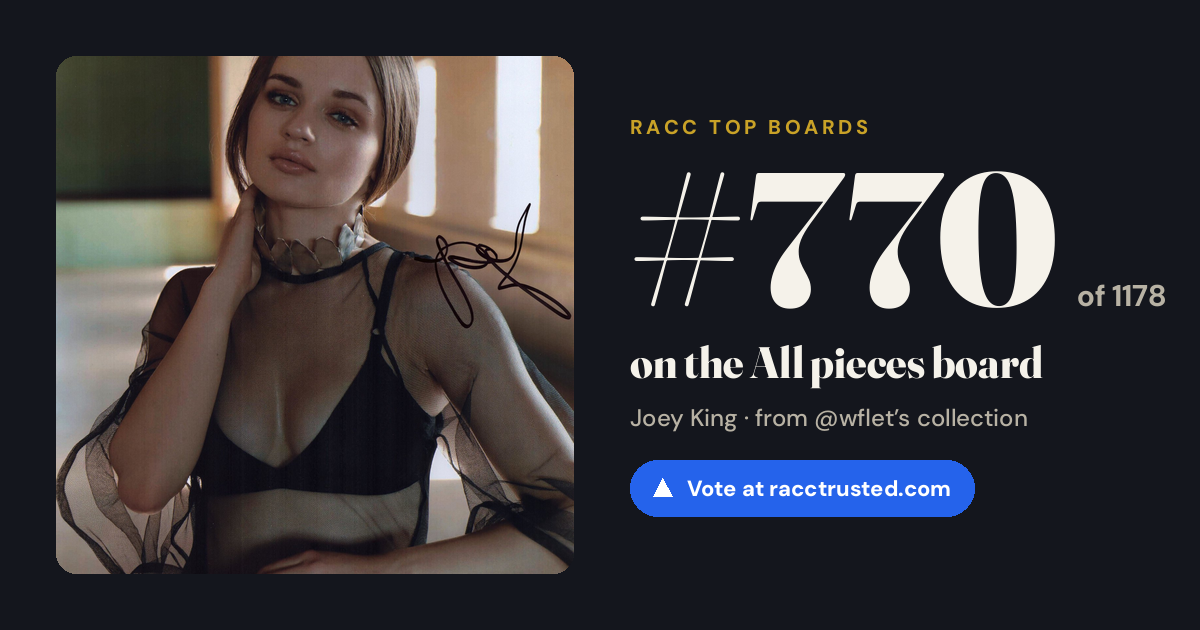 Share card: #770 of 1178 on the All pieces board