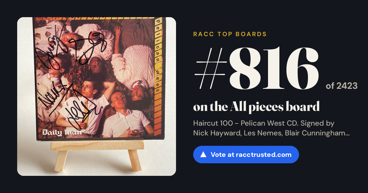 Share card: #816 of 2423 on the All pieces board