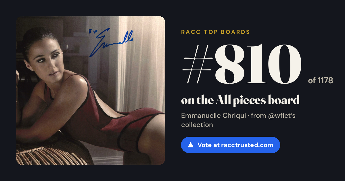 Share card: #810 of 1178 on the All pieces board