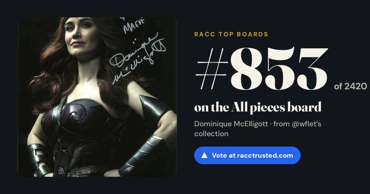 Share card: #853 of 2420 on the All pieces board