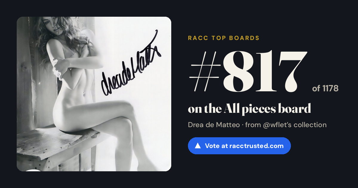 Share card: #817 of 1178 on the All pieces board
