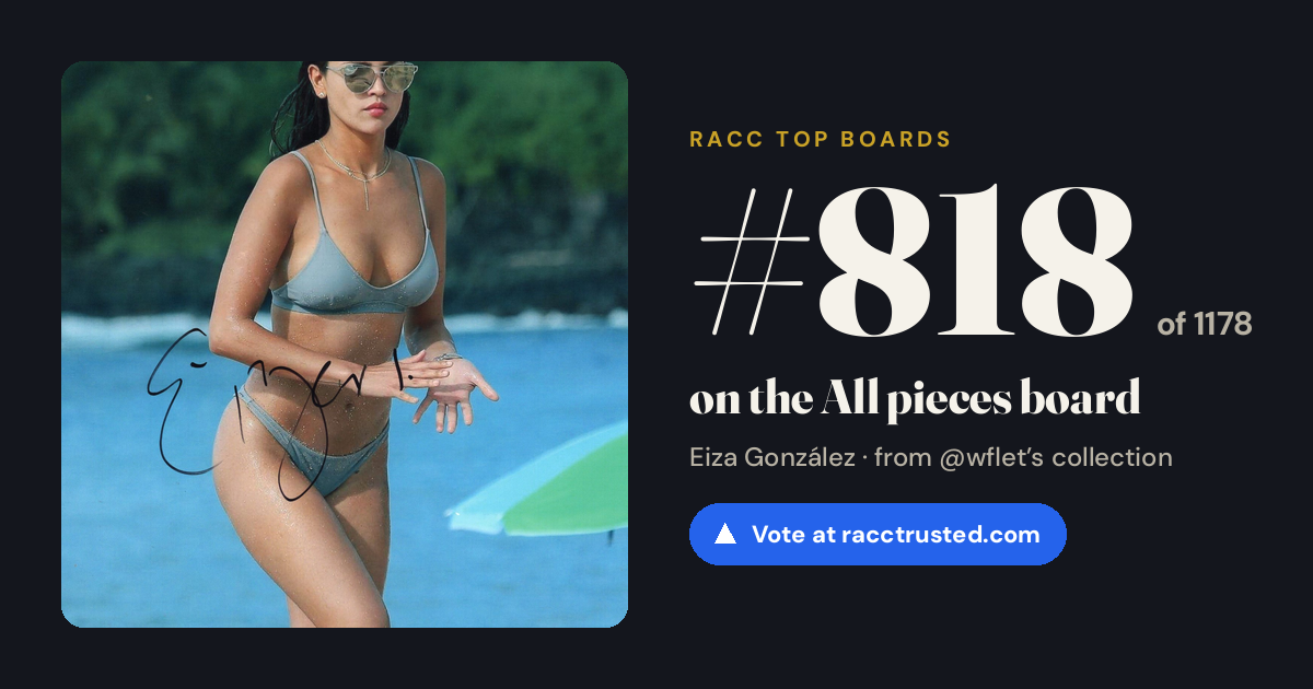 Share card: #818 of 1178 on the All pieces board