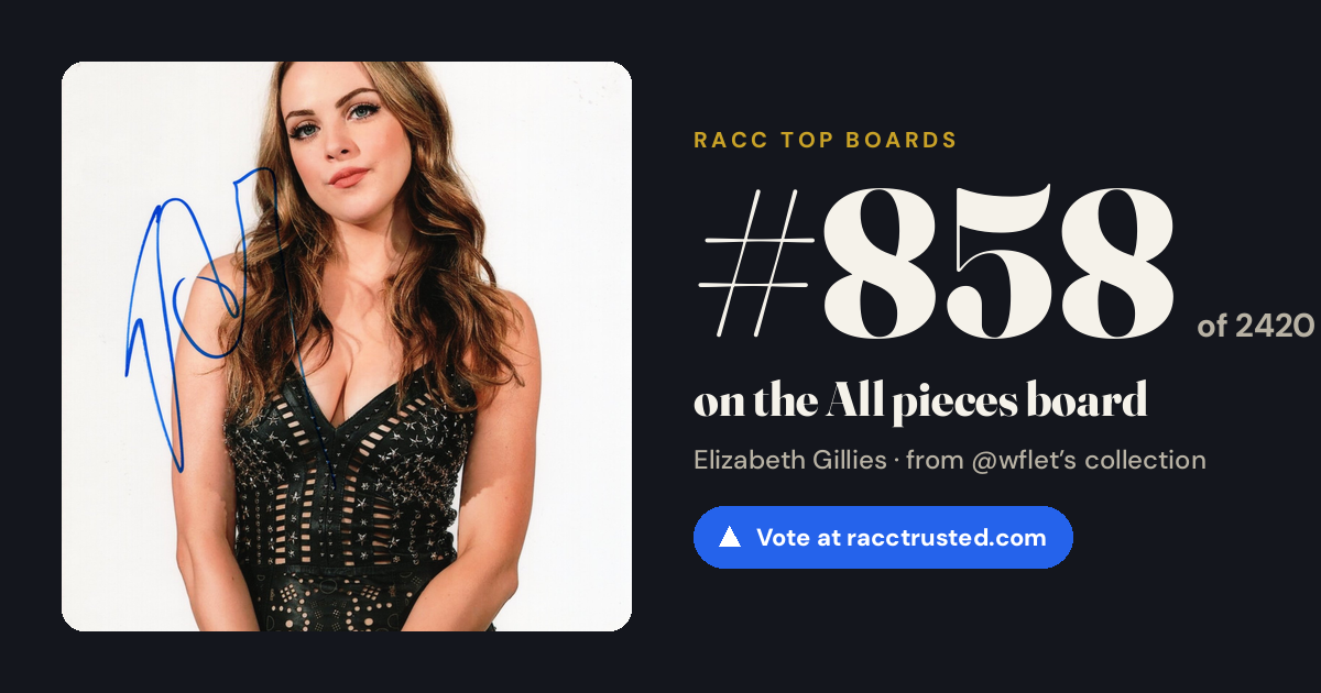 Share card: #858 of 2420 on the All pieces board