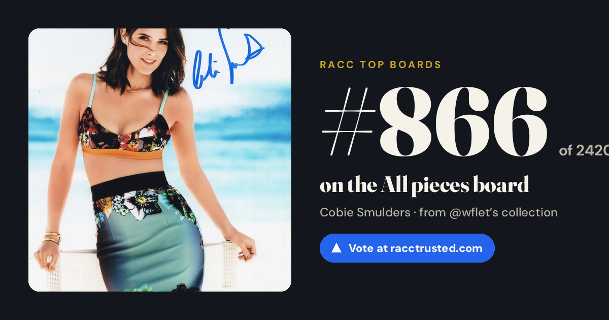 Share card: #866 of 2420 on the All pieces board