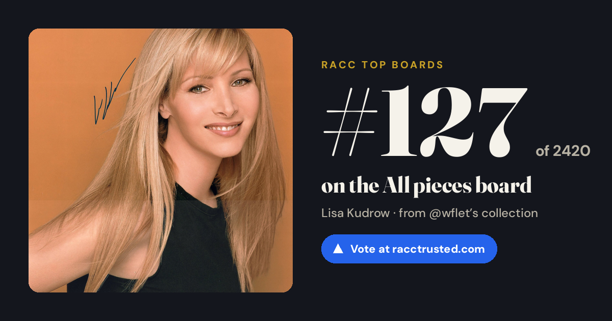 Share card: #127 of 2420 on the All pieces board