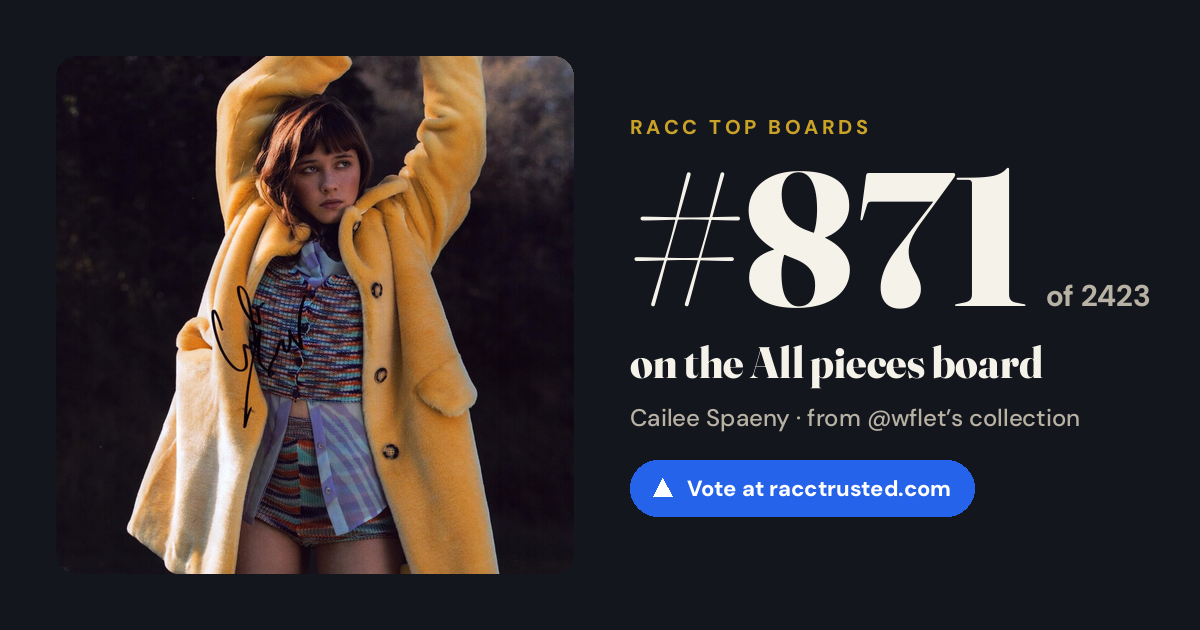 Share card: #871 of 2423 on the All pieces board